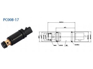 DENSO ( FİAT  , OPEL ) ELEKTRİKLİ VALF